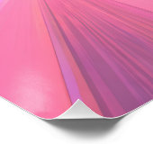 Poster Futuristic Neon Speed Tunnel Art (Coin)