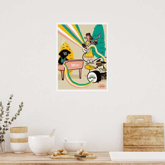 POSTER FUZZY RHODES (Cuisine)