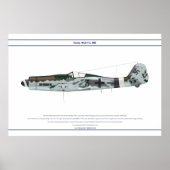 Poster Fw-190 D-9 JG26 2 (Devant)