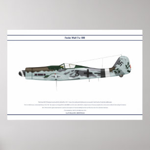 Poster Fw-190 D-9 JG26 2