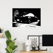 Poster G35 Vue arrière Structure de stationnement (Bureau à domicile)