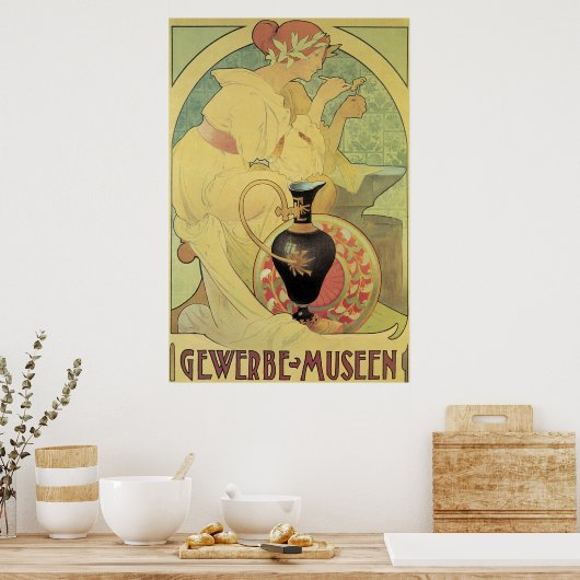 Poster G Abegg Gewerbe Museen (Cuisine)