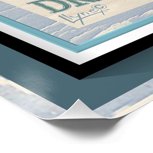 Poster G Bureau de création libellule (Coin)