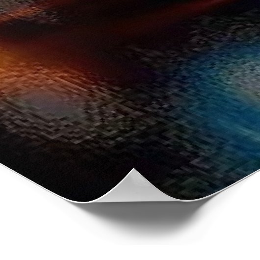 Poster G Clef avec ailes (Coin)