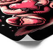 Poster G Holding Heart Valentines Day Cute Valentine 2  (Coin)