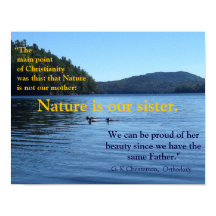 G. K. Chesterton, citations sur la nature - affich