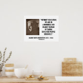 Poster G.K. Chesterton Education Danger Grave (Cuisine)