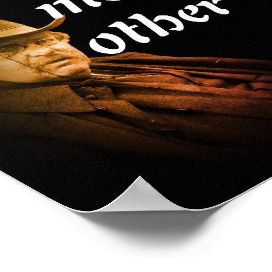 Poster G.K. Chesterton Quote On Getting Enough (Coin)