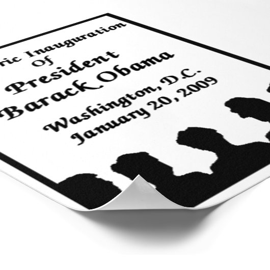 Poster G majuscule (Coin)