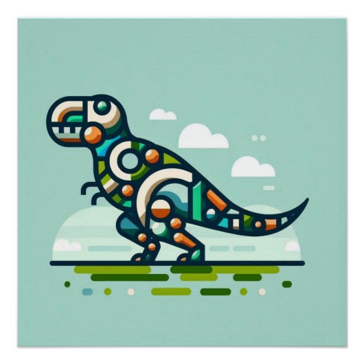 Poster G T-Rex (Devant)