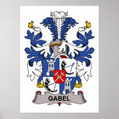 Poster Gabel Family Crest (Devant)