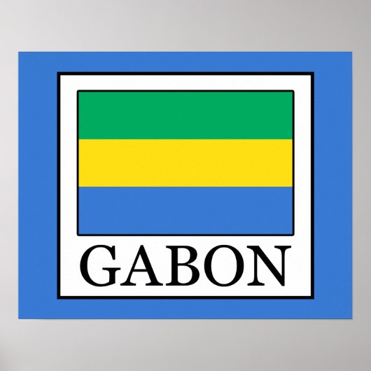 Poster Gabon (Devant)