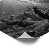 Poster Gabriel Annonce La Naissance De Jésus (Coin)