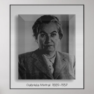 Poster Gabriela Mistral