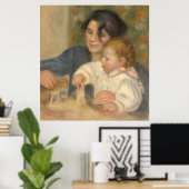Poster Gabrielle et Jean (par Pierre-Auguste Renoir) (Bureau à domicile)