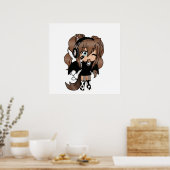 Poster Gacha Life Design Gacha Life Series GLMM (Cuisine)