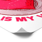 Poster Gado Gado Is My Valentine Indonesian Salad Vegetar (Coin)