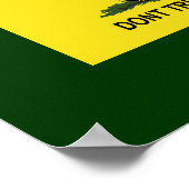 Poster Gadsden Flag Dont Tread on Me (Coin)