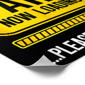 Poster Gag drôle (Coin)