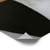 Poster Gaggle des Canards blancs Photographie (Coin)