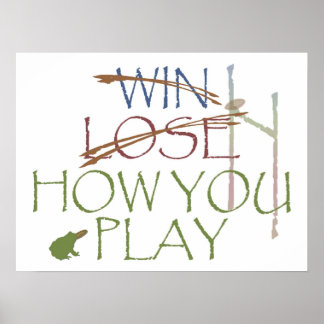 Poster Gagnant-perdant-Comment vous jouez