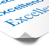 Poster Gagnante d'EXCELLENCE Topper Leader : rendu pour t (Coin)