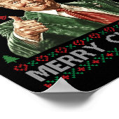 Poster Gagnante Joyeux Noël Trump Père Noël Ugly Swe (Coin)