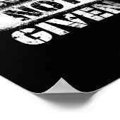 Poster Gagné. Non donné. (Coin)