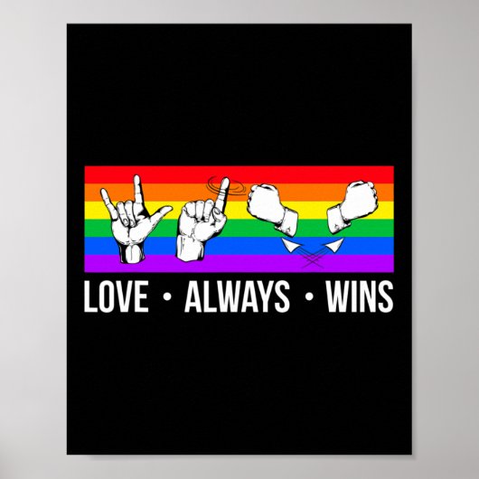 Poster Gagne toujours le Gay pride de sensibilisation Sou (Devant)