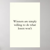 Poster Gagner (Devant)