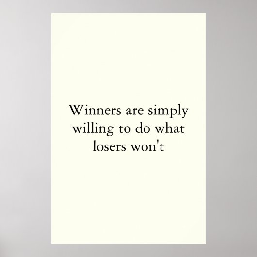 Poster Gagner (Devant)