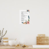 Poster Gagner dans l'amour et la vie Motivation Poème Poé (Cuisine)