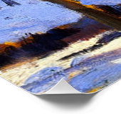 Poster Gagnon - Dans la compensation, Charlevoix (Coin)