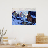 Poster Gagnon - dégel printanier, Baie-Saint-Paul (Cuisine)