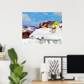 Poster Gagnon - Ferme, Baie Saint Paul (Bureau à domicile)