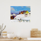 Poster Gagnon - Ferme, Baie Saint Paul (Cuisine)