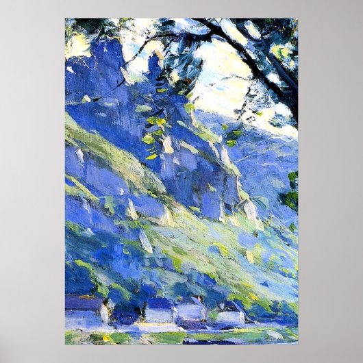 Poster Gagnon - Jour d'été, Les Andelys, Normandie (Devant)