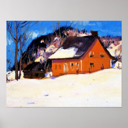 Poster Gagnon - La Maison Rouge, art, (Devant)
