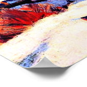 Poster Gagnon - Rang Saint-Laurent Baie-Saint-Paul (Coin)