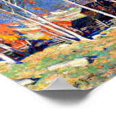 Poster Gagnon - Village solitaire sur la Saint Laurence (Coin)