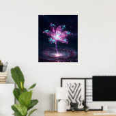Poster Galactic Bloom (Bureau à domicile)