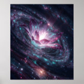 Poster Galactic Bloom (Devant)