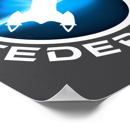 Poster Galactic Federation Logo _1  (Coin)