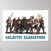 Poster Galactic Gladiators (Devant)