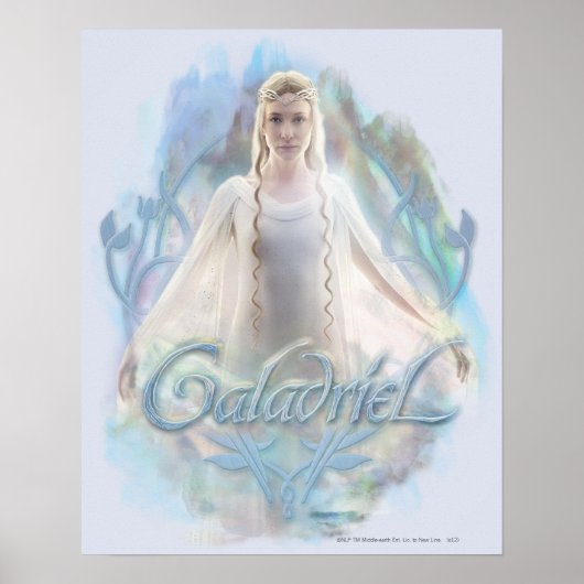 Poster Galadriel Avec Nom (Devant)