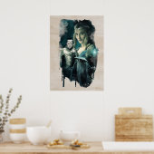 Poster Galadriel, ELROND™, & Gandalf Graphic (Cuisine)
