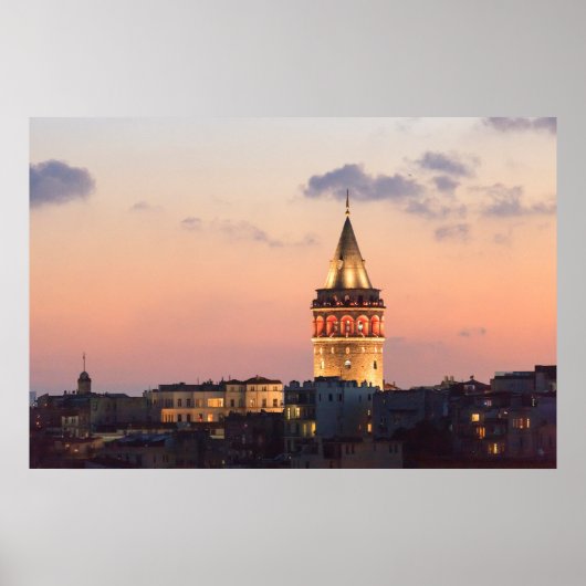 Poster Galata Tower, Istanbul (Devant)