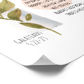 Poster Galates 5:22-23 Fruit de l'Esprit est Amour Joie (Coin)