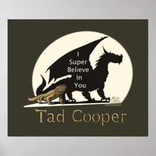 Poster Galavant I Super Croire En Vous Tad Cooper V2