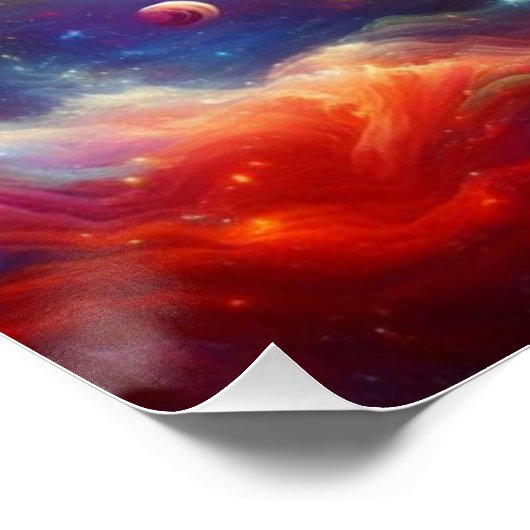 Poster Galaxie (Coin)